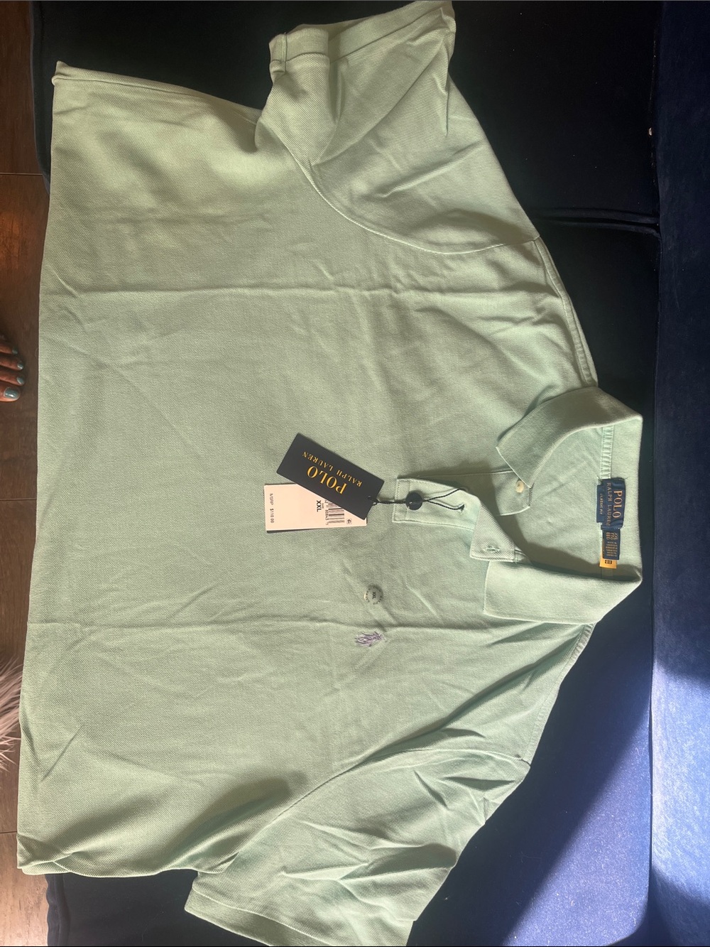 Polo by Ralph Lauren Pale Green Short Sleeve Polo